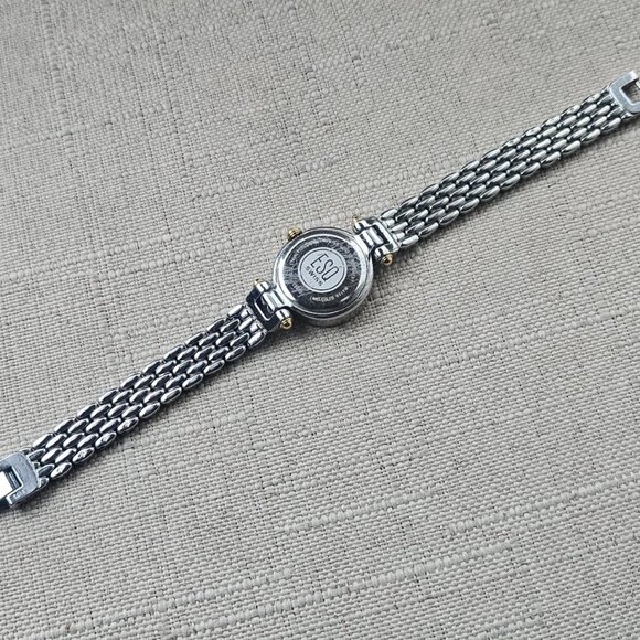 ESQ Swiss by MOVADO Ladies Wristwatch Gold/Silver Tone Analog MOP Face Watch - Picture 3 of 12